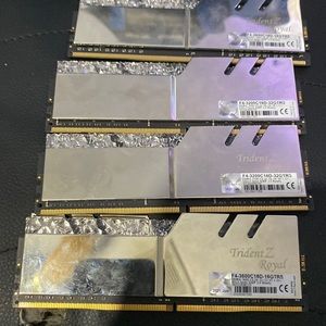 Trident Z Royal 48G of RAM